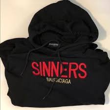 Submitted 2 years ago by deleted. Balenciaga Shirts Balenciaga Sinners Hoodie Poshmark