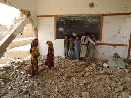 Image result for yemen destroyed