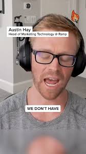 Austin Hay is the Head of Martech at Ramp, the world’s fastest growing SaaS  startup