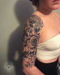 sleeve tattoo women tatoofeminina kol dovmeleri omuz dovmesi dovmeli kadin