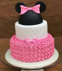 Bizcocho De Mickey Mouse En Suspiro Bolo Minnie Rosa Modelos De Decoracoes Para Inspirar Decoracion Cumpleanos Minnie Fiesta Minnie Decoracion Fiesta Minnie