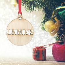 Shop for cheap christmas decorations? Personalised Christmas Ornaments