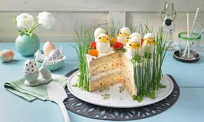 Pikante Sandwich Torte Mit Ei Kuken Rezept Sandwich Torte Oetker Sandwich