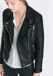 Zara Leather Jacket Zara Leather Jacket Clothes Fashion