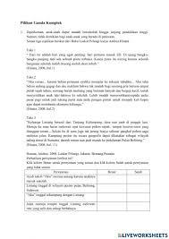 Look through examples of kawasan translation in sentences, listen to pronunciation and learn grammar. Try Out Akm 1 Worksheet