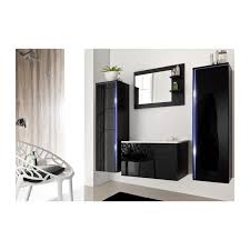 Maybe you would like to learn more about one of these? Meubles Et Decorations Salle De Bain Complete Dream Noir Facade L