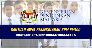 We did not find results for: Bantuan Awal Persekolahan Kpm Rm100 Buat Murid Tahun 1 Hingga Tingkatan 5 Edu Bestari