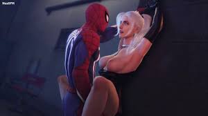 Spider-man fucking unmasked Black Cat - Marvel - SFM Compile