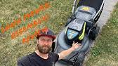 Kkmoon electric lawn mower irrigation lawn mower rechargeable lithium battery lawn mower. Certified Lawnmower 17 12a Electric Canadian Tire Unboxing Assembly And Review Youtube
