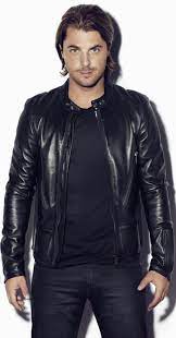 Axwell Leather Outfit Leather Jacket Dj