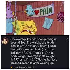 Off Site Turns Out Spongebob Is Actually A Beast Theydidthemath