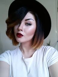 Ombré short hair is trending and there are plenty of ways to get the look. Black To Blonde Ombre Short Hair Hairstyles Vip