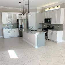 Get inspired with the 41 best kitchen tile ideas in 7 but, if you haven't considered kitchen floor tile before, a brief visit to any tiling retailer is likely to blow 12. Calcatta White 12x24 Tile Cal White 12x24 By Timeless Flooringstores
