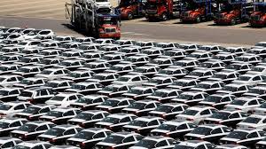 China became the largest automobile market in the world. China S Electric Vehicle Sales Grew 126 A Year Ago Now They Re At 2 Quartz
