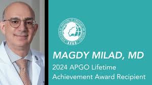 2022 APGO Lifetime Achievement Award Recipient Mary Ciotti, MD