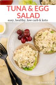 Tuna Egg Salad Slender Kitchen Recipe Tuna And Egg Egg Salad Tuna Egg Salad