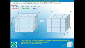 Un solido è una parte di spazio delimitata da una superficie chiusa. Esame Terza Media Volume Parallelepipedo Rettangolo Youtube