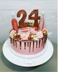 24th Birthday Cake 24th Birthday Cake 24th Birthday Cool Birthday Cakes See more ideas about boyfriend gifts, boyfriends 21st birthday, birthday surprise boyfriend.