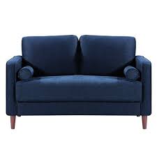 This rectangular sofa lies straight across the wall and has square arms. Garren 52 4 Square Arm Loveseat Love Seat Modern Loveseat Upholstered Fabric