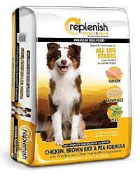 Replenish Dry Dog Food Chicken Recipe 5 Pound Bag For Sale Dog Food Recipes Dry Dog Food Dog Food Reviews