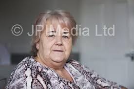 39368474-Judith Elliott Laing who has terminal cancer celebrates her  wedding day with husband Paul Laing.