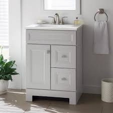 Home depot bathroom vanities ideas. Home Decorators Collection Sedgewood 24 1 2 In Configurable Bath Vanity In Dove Gray With Solid Surface Top In Arctic With White Sink Pplnkdvr24d The Home De In 2021 Grey Bathroom Vanity Bathroom