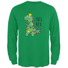Get it as soon as wed, aug 18. Old Glory Christmas Tree Rex T Rex Funny Dinosaur Mens Long Sleeve T Shirt Walmart Com Walmart Com