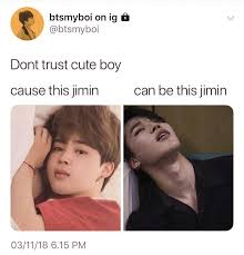 The Second Jimin Is In The Middle Of Something Hot Bts Jimin Bts Funny Jimin