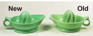 The batter bowl allows you to do it all; Jeanette Jadite Reamer Reproduced