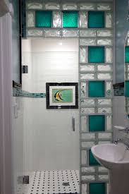 7 Tricks To Turn Your Tub Into An Amazing Walk In Shower Glass Block Shower Wall Shower Remodel Glass Block Shower