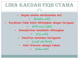 Walaupun pada masa ini mereka tidak menamakannya sebagai kaidah namun telah. Al Qawaid Al Fiqhiyah Ppt Download