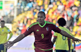 Salomón rondón, firme en la vinotinto. Copa America Centenario Salomon Rondon La Esperanza Vinotinto Conmebol