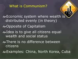 communism vs capitalism