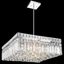 Cwi Lighting Colosseum 6 Light Chrome Pendant 8005p14c S The Home Depot Cwi Lighting Flush Mount Ceiling Lights Chandelier