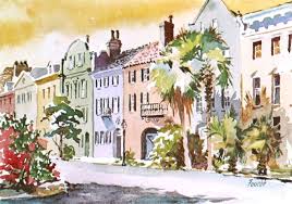 Welcome To Charleston South Carolina Art South Carolina Art Art Rainbow Row Charleston