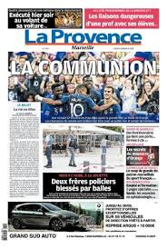 Ces identifiants permettent d'assurer le fonctionnement du service, en permettant l'authentification des utilisateurs, la sécurité et la supervision technique (anonyme) du. Calameo La Provence Edition De Marseille 10 09 2018