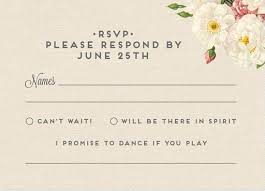 An Rsvp Card That Doubles As A Song Request That S One Way To Get Guests On The Dance Fl Rsvp Wedding Cards Wording Wedding Response Cards Rsvp Wedding Cards