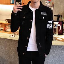 Men's denim coats & jackets. Men Black Denim Coats Jackets Jeans Coat Jacket Shopee Malaysia
