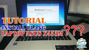 Tapi sekarang anda tak perlu khawatirkan. Tutorial Install Ulang Windows 7 Laptop Asus X453m Youtube