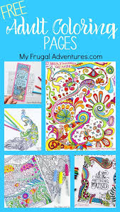 Breathtaking free coloring pages of nicole: Free Adult Coloring Pages My Frugal Adventures