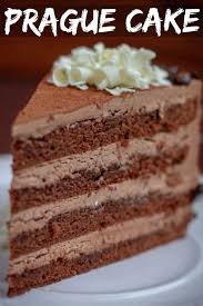 Prague Cake Cake Cake Recipes Chocolate Sponge Cake