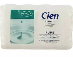 Made from the highest grade vegetable and cocoa butter oils, the soap bars are scented with pure aromatic. Cien Pure Soap Bar Ingredients Explained