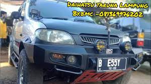 Modif velg avanza page 2 serayamotorcom via serayamotor.com. Daihatsu Taruna Alto Modifikasi Indonesia By Bmc Bumper Metafora Custom Youtube