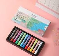 12/24/36/48PCS Colorful Macaron Professional Morandi Crayon ...