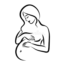 Nemmeno quelle delle donne in gravidanza. Donna Incinta Simbolo Stilizzato Illustrazioni Vettoriali E Clipart Stock 304 Illustrazioni Stock