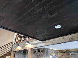 What Do You Think About His Charcoal Black Wood Ceiling Reclaimed Wood Wall Reclaimed Wood Floors Reclaimed Wood
