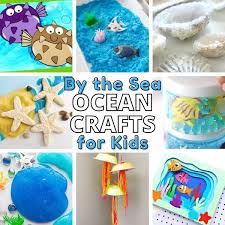 Small world ocean activities for preschoolers set up this ocean activities for preschoolers will encourage imaginative play, sensory exploration and boost language skills while learning new facts. 15 Ocean Crafts For Kids Little Bins For Little Hands