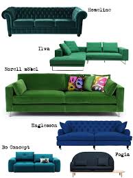 17 Fargstarka Soffor Soffa Gron Soffa Soffor Vardagsrum