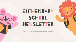 Are you looking for powerpoint templates files? Elementary School Newsletter Google Slides And Ppt Template