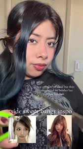 #sidesweptbangs #sidebangs #bangs #bangstutorial #cuttingmyhair  #cuttingmybangs #sideparthairstyles #sidepart #haircut